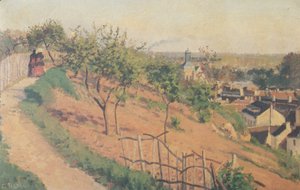 La Sente de Justice, Pontoise da Camille Jacob Pissarro